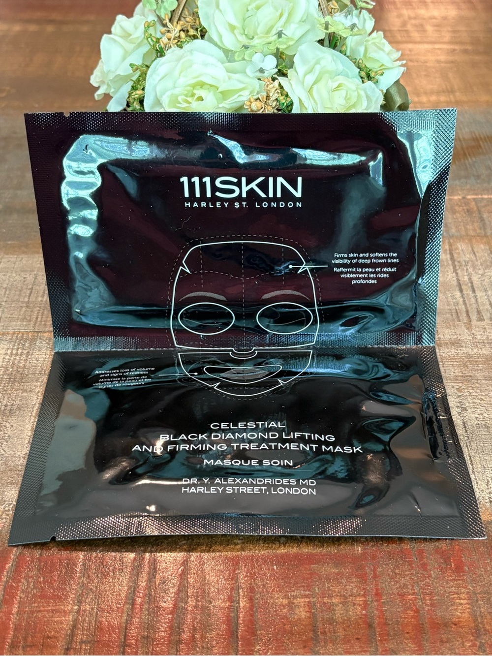 New 111SKIN Celestial BLACK DIAMOND Lifting & Firming TREATMENT MASK 2 Parts!